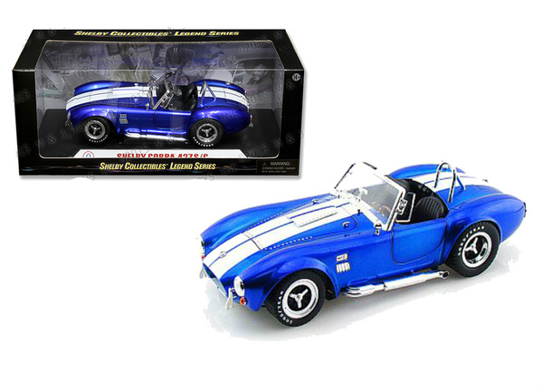 Shelby 1/18 Cobra 427 1965 Blu-Wht